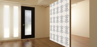 installazione in carta da parati del pattern "erotic 1 WALL"